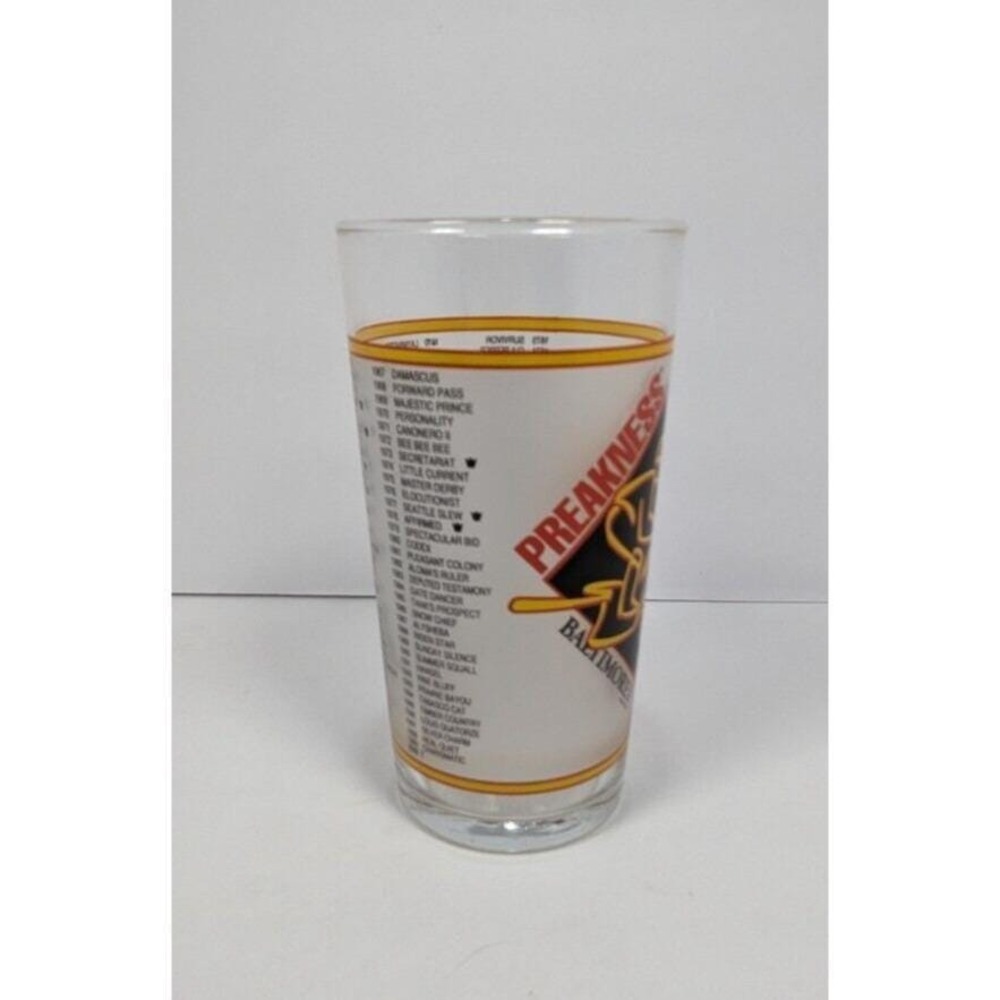 Preakness Stakes Glass 125th Running Libbey Horse Racing 2000 - Picture 6 of 6